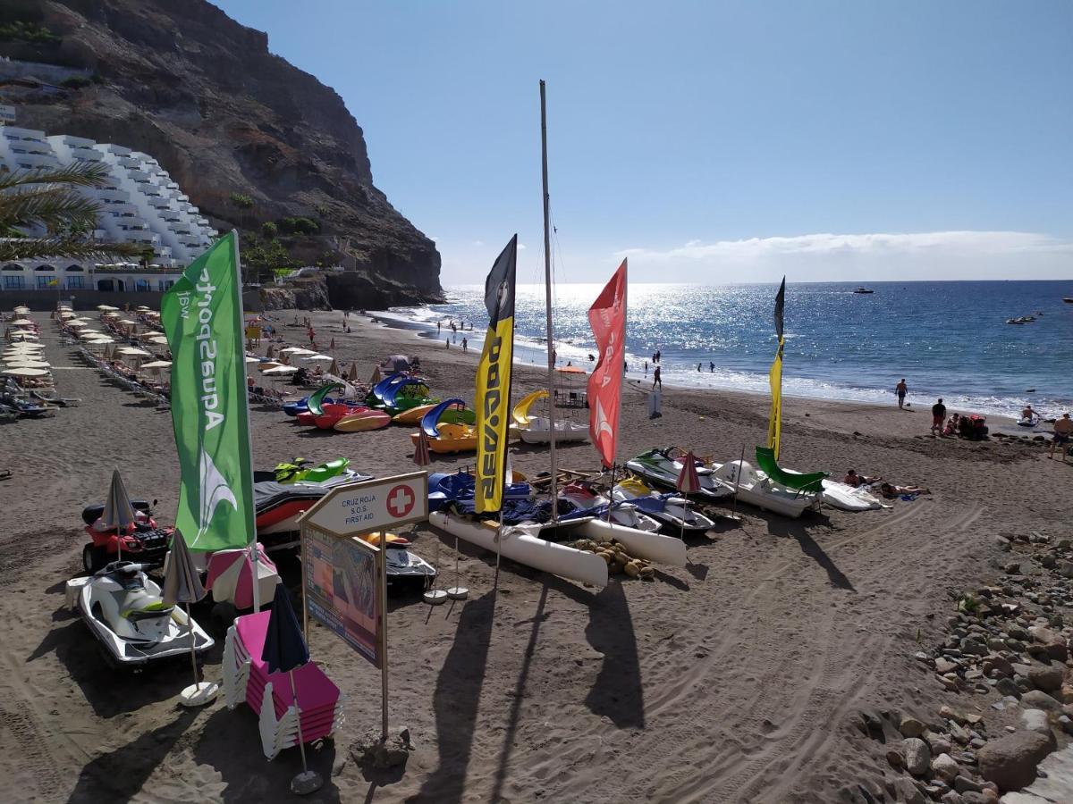 Ocean View Apartment In Taurito, Mogan - Top Floor المظهر الخارجي الصورة