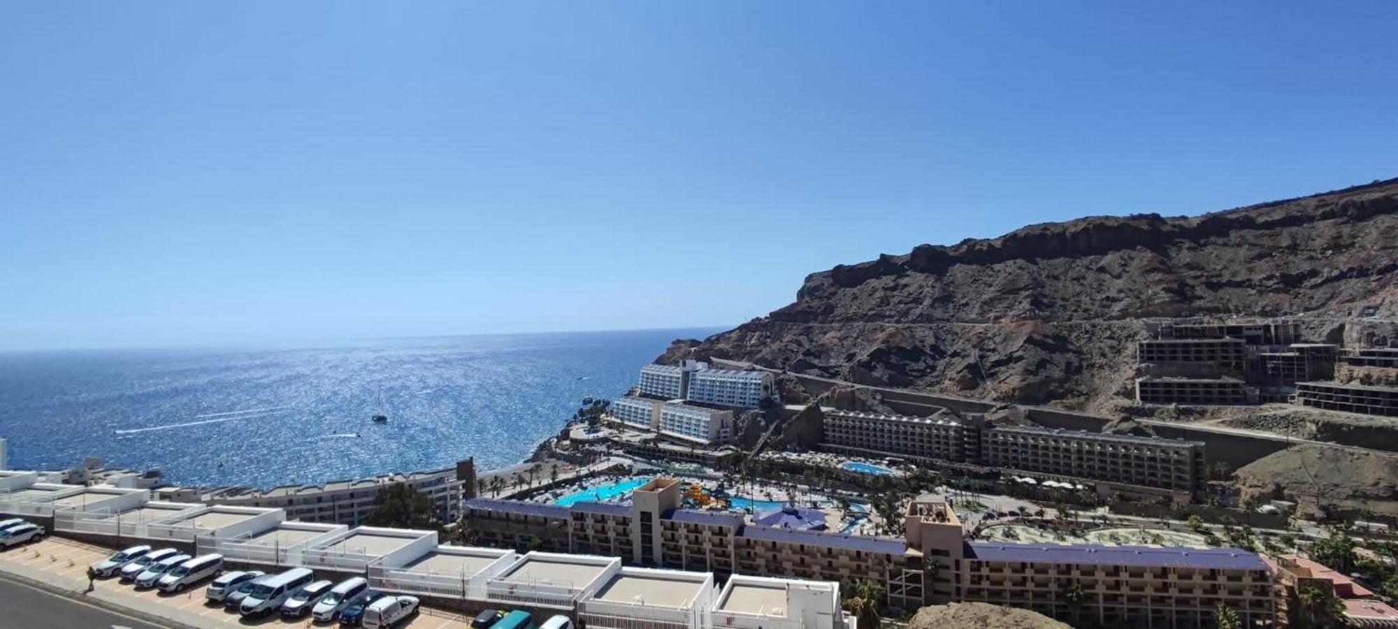 Ocean View Apartment In Taurito, Mogan - Top Floor المظهر الخارجي الصورة