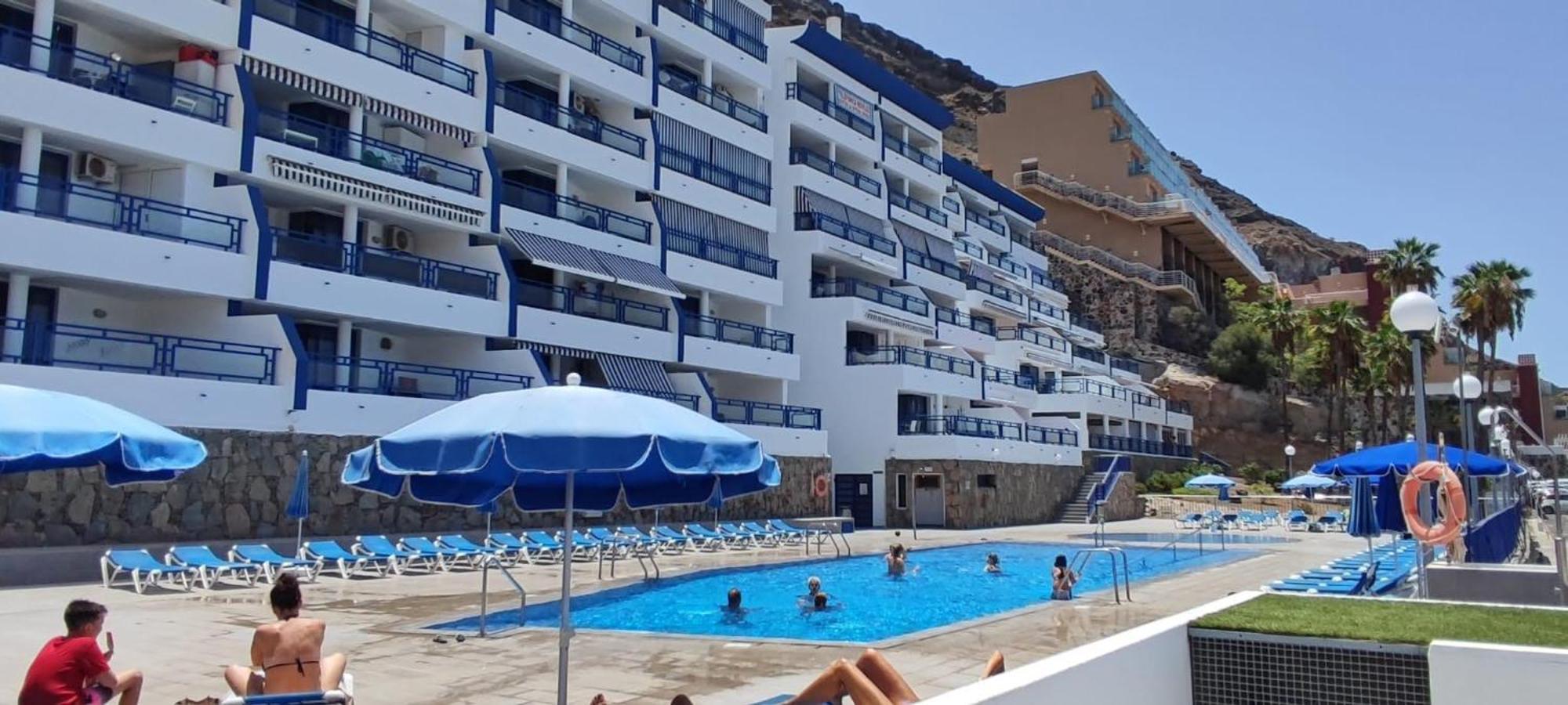 Ocean View Apartment In Taurito, Mogan - Top Floor المظهر الخارجي الصورة